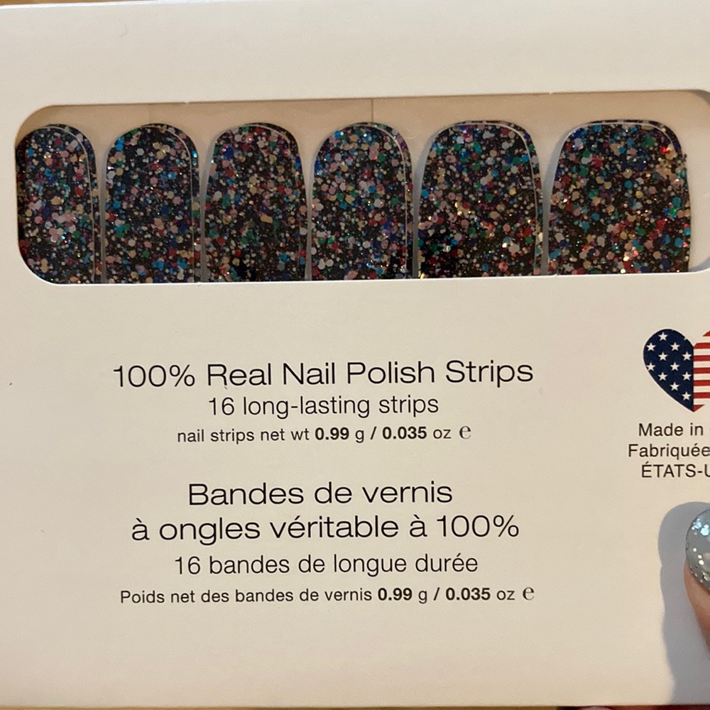 Color Street Nails Retired Broadway Glimmer